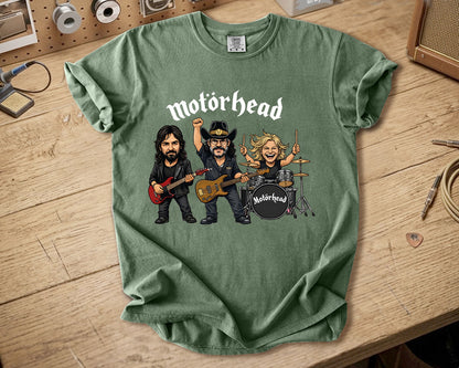 Motörhead Comfort Colors Tee – Lemmy Kilmister Band Members Tribute Classic Rock Shirt