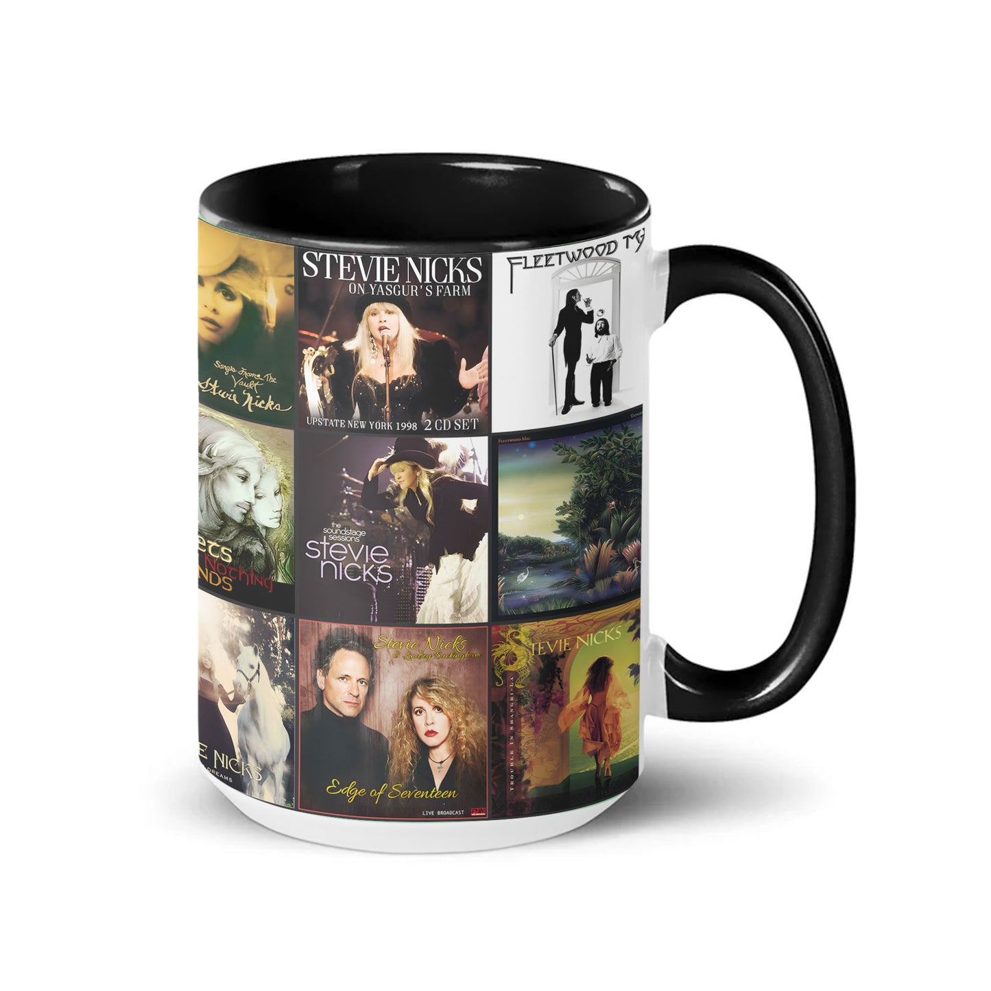 Stevie Nicks Accent Mug – Timeless Dreams Nostalgia Gift