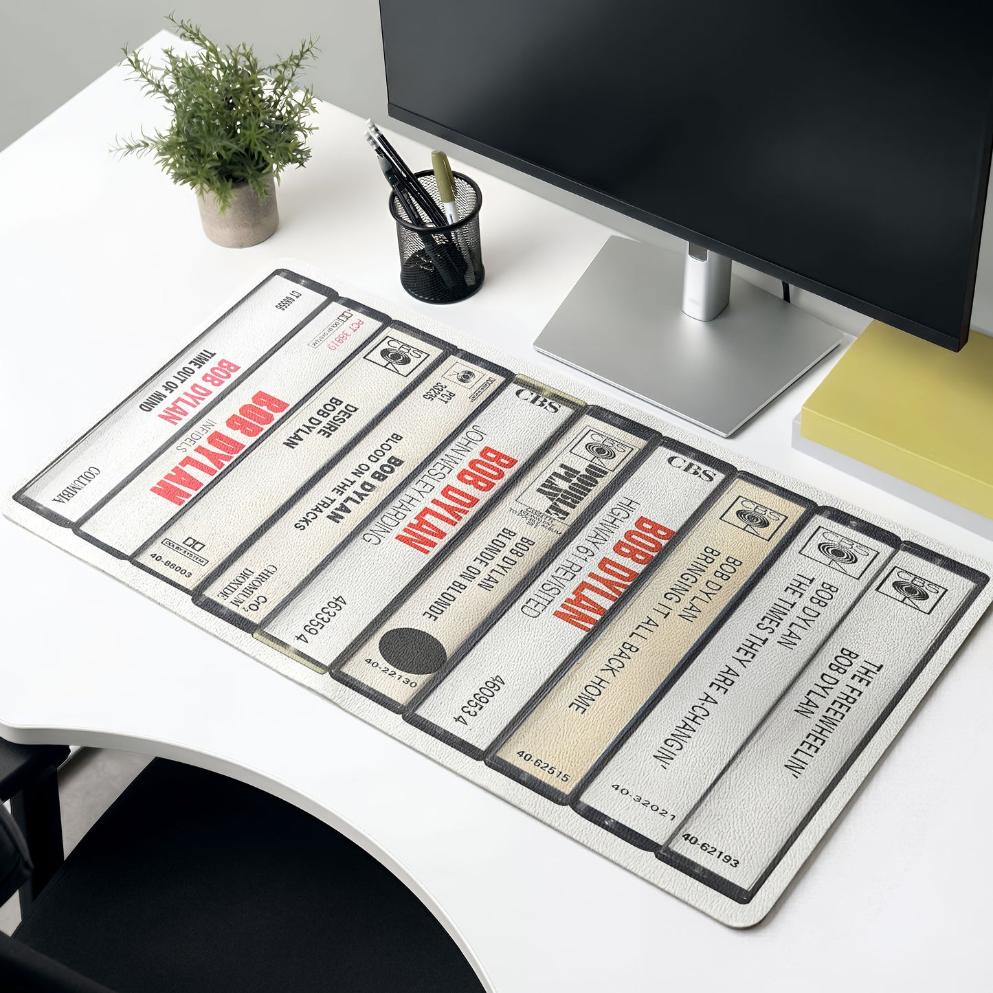 Bob Dylan Rock Album Art Desk Mat – Non-slip Office Gift Keyboard Pad Birthday Gift For Music Lovers