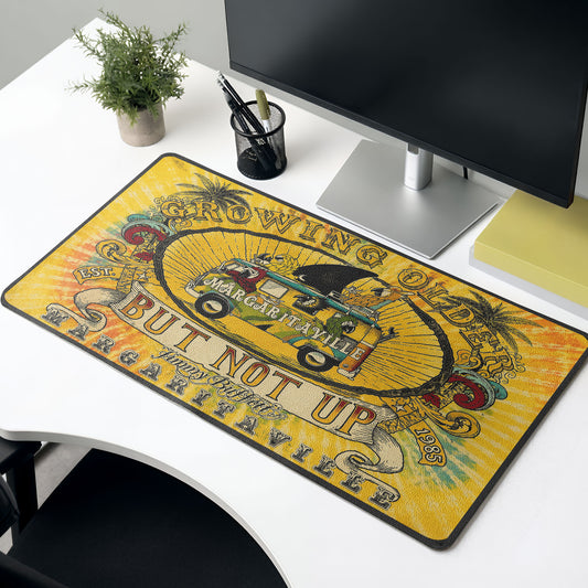 Jimmy Buffett Growing Older But Not Up Album Covers Desk Mat – Non-slip Office Gift Keyboard Pad Birthday Gift For Music Lovers