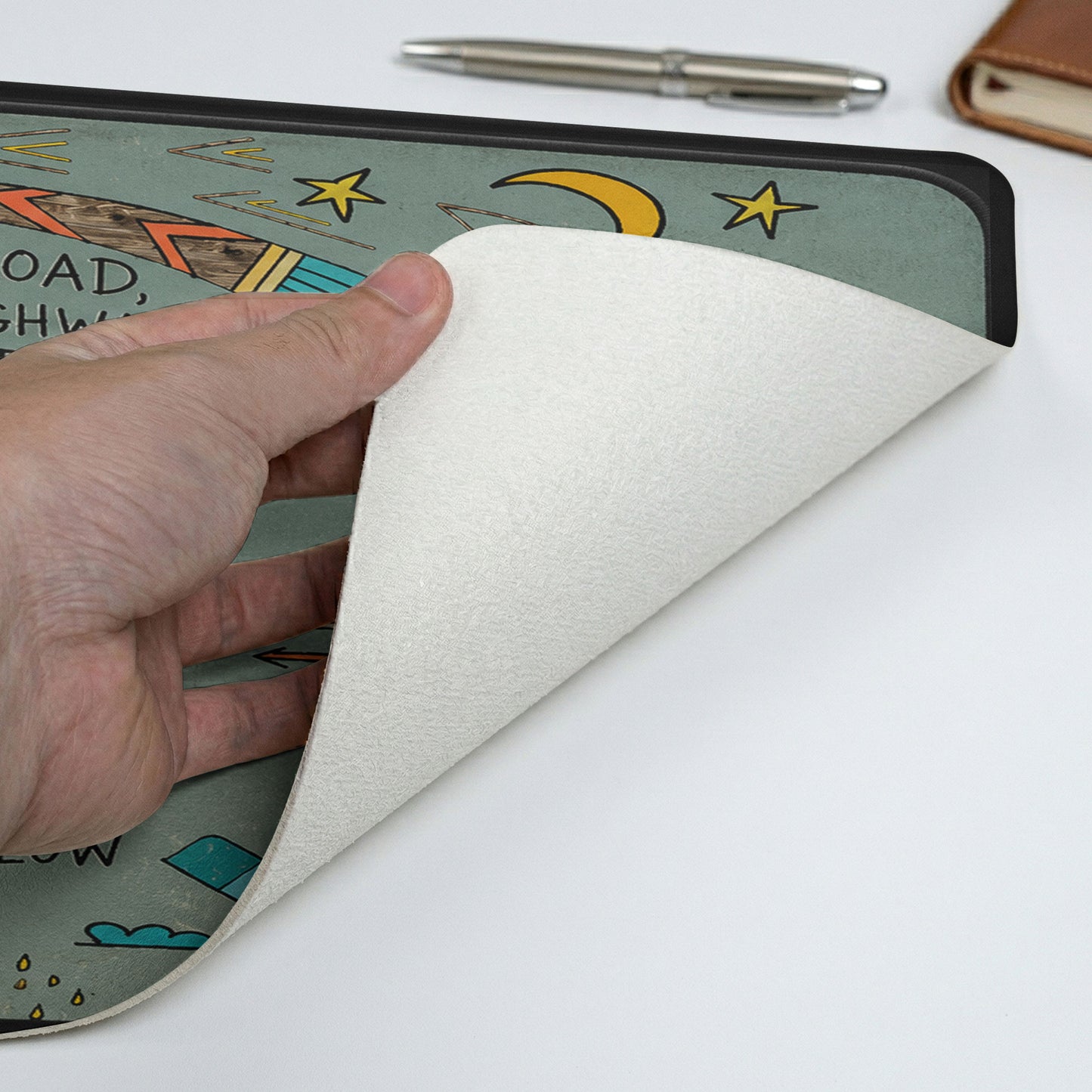 Grateful Dead Ripple Lyrics Desk Mat – Non-slip Office Gift Keyboard Pad Birthday Gift For Music Lovers