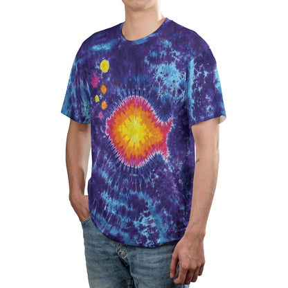 Phish Band Festival Tie Dye Shirt Graphic T-Shirt – Rock Music Trippy Graphic Unisex Tee