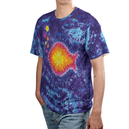 Phish Band Festival Tie Dye Shirt Graphic T-Shirt – Rock Music Trippy Graphic Unisex Tee