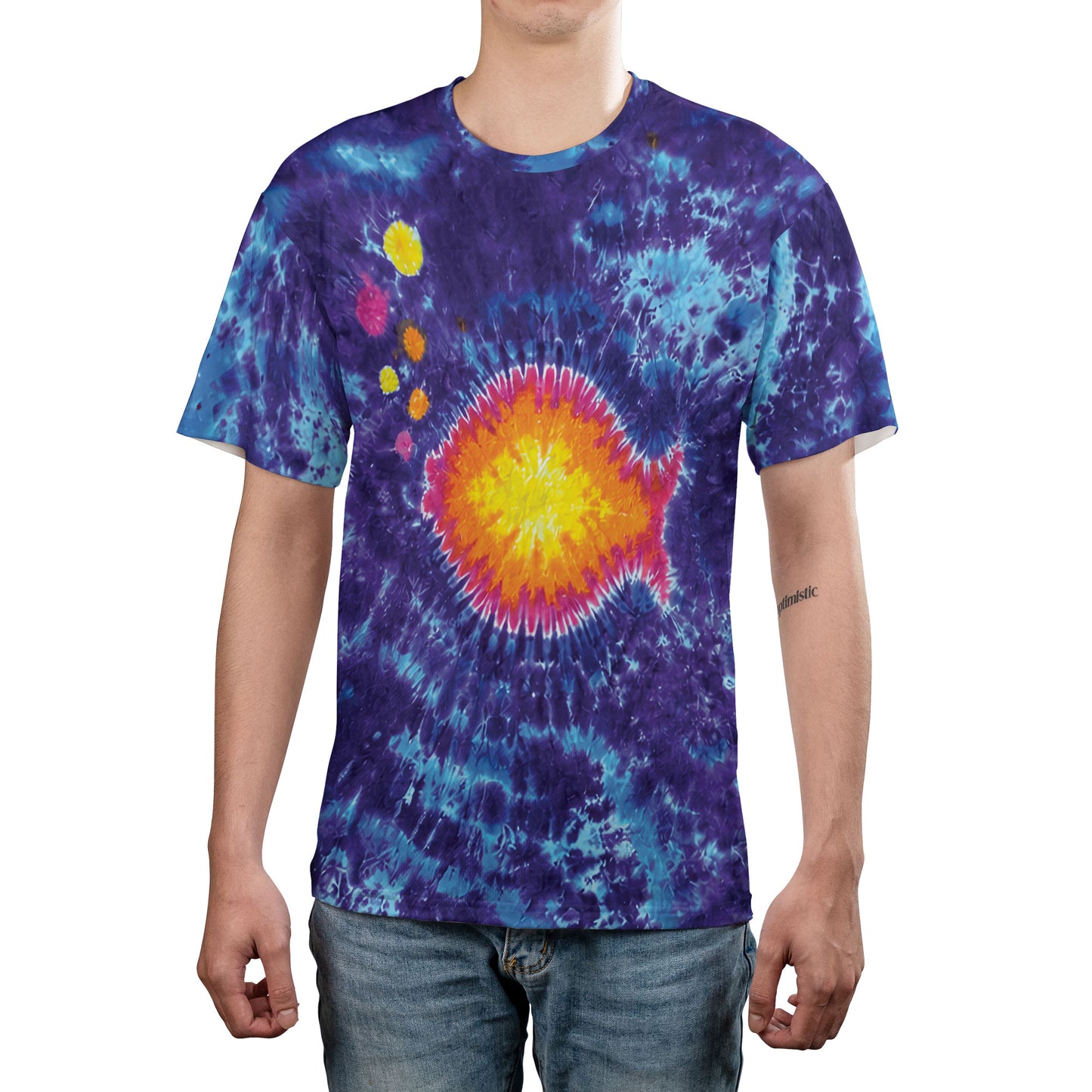 Phish Band Festival Tie Dye Shirt Graphic T-Shirt – Rock Music Trippy Graphic Unisex Tee