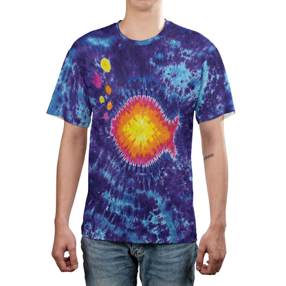 Phish Band Festival Tie Dye Shirt Graphic T-Shirt – Rock Music Trippy Graphic Unisex Tee