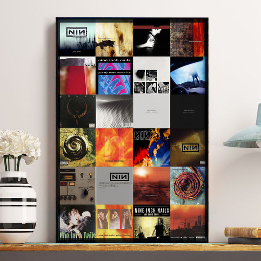 Nine Inch Nails Poster – Moments of Tension, Release, and Inner Noise