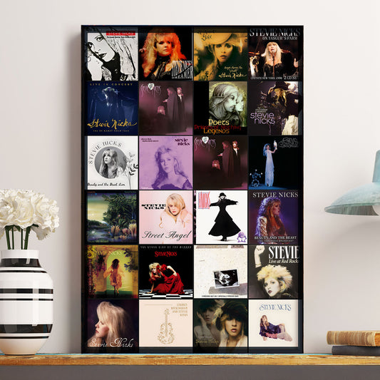 Stevie Nicks Poster – Moments of Mystery, Emotion, and Timeless Grace