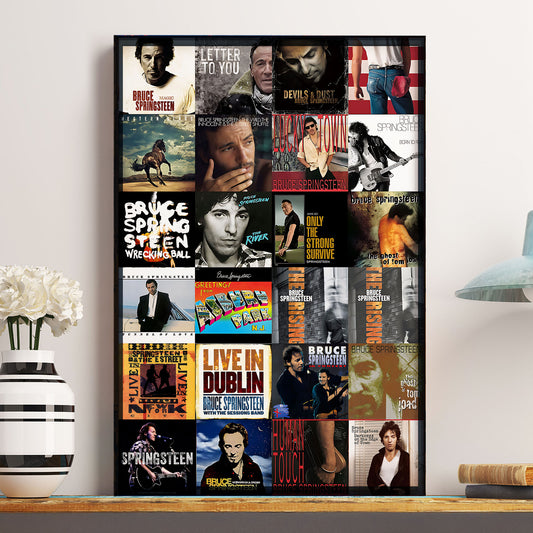 Bruce Springsteen Poster – Stories of Roads, Lives, and Moments