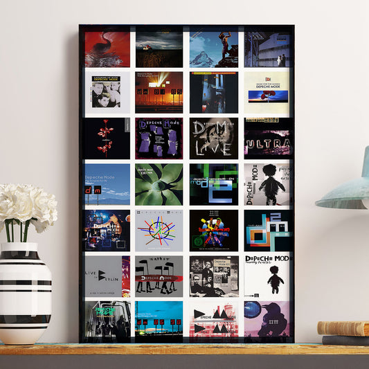 Depeche Mode Poster – Moments of Silence, Desire, and Sound