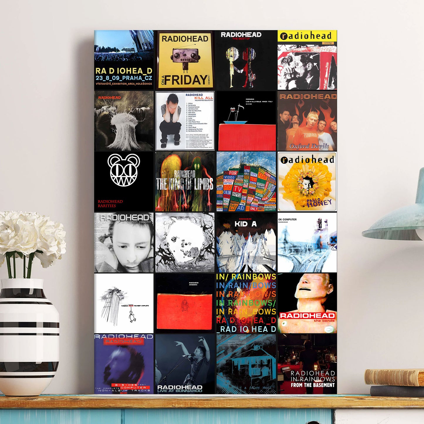 Radiohead Poster – A Collection of Moments That Still Echo