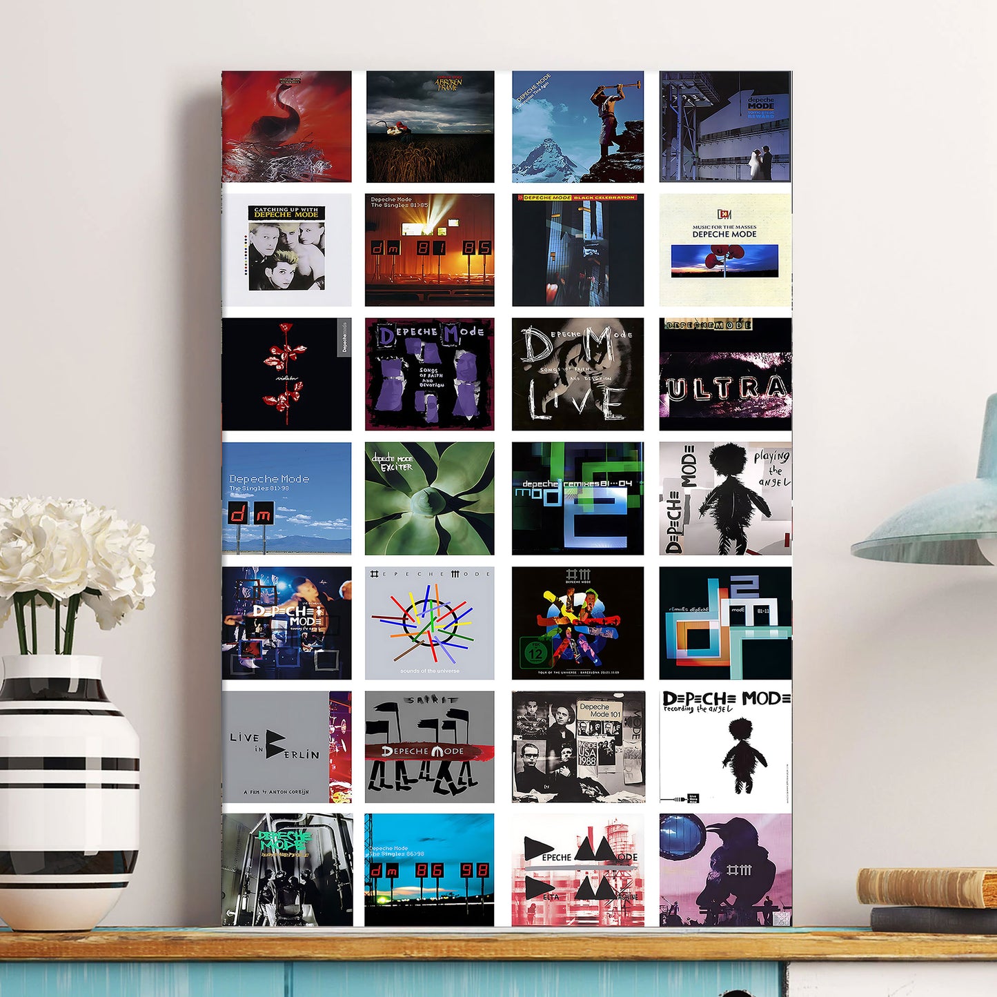 Depeche Mode Poster – Moments of Silence, Desire, and Sound