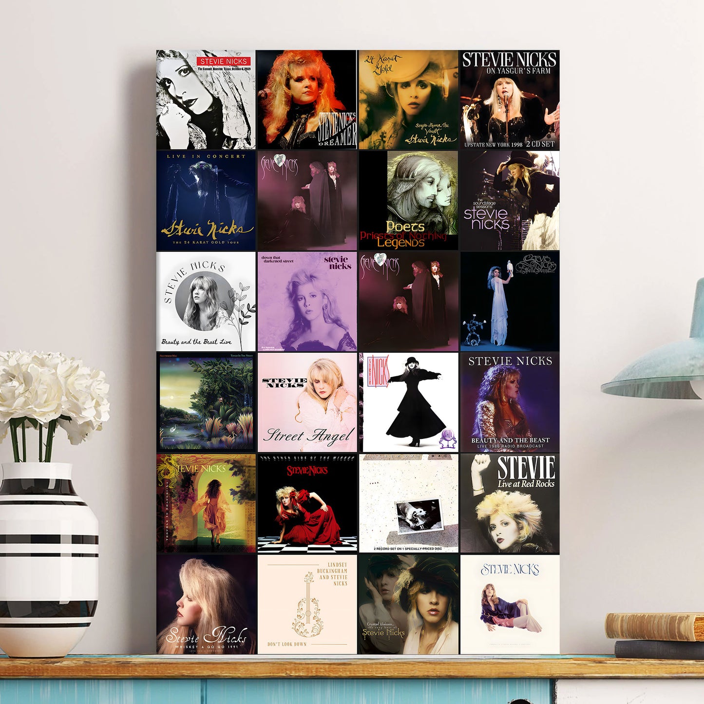 Stevie Nicks Poster – Moments of Mystery, Emotion, and Timeless Grace