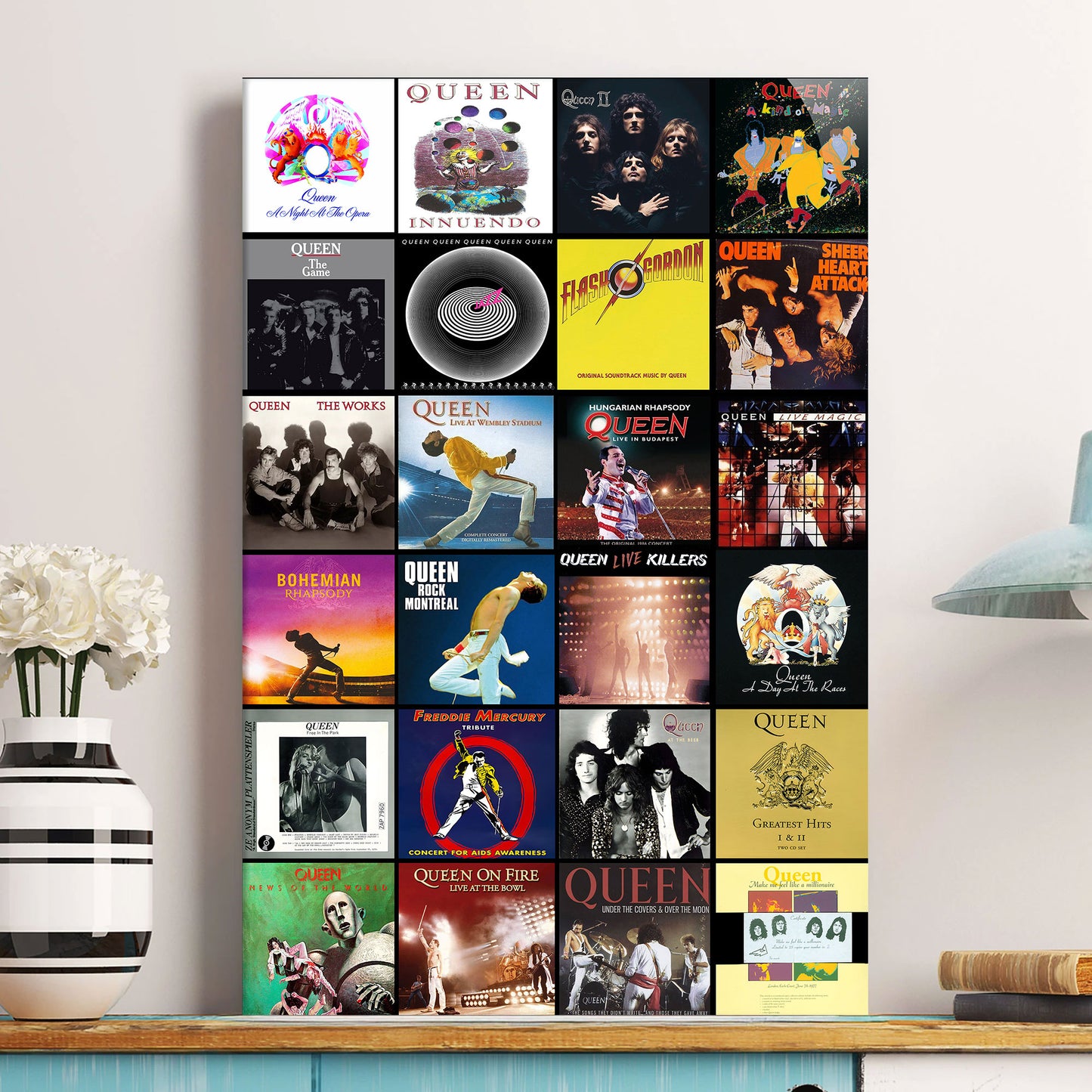Queen Poster – Moments of Power, Passion, and Pure Expression