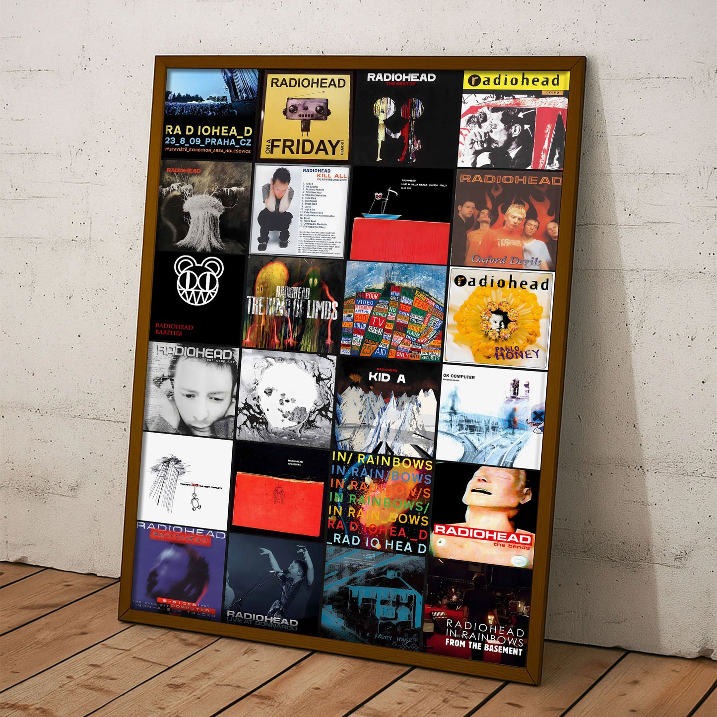 Radiohead Poster – A Collection of Moments That Still Echo
