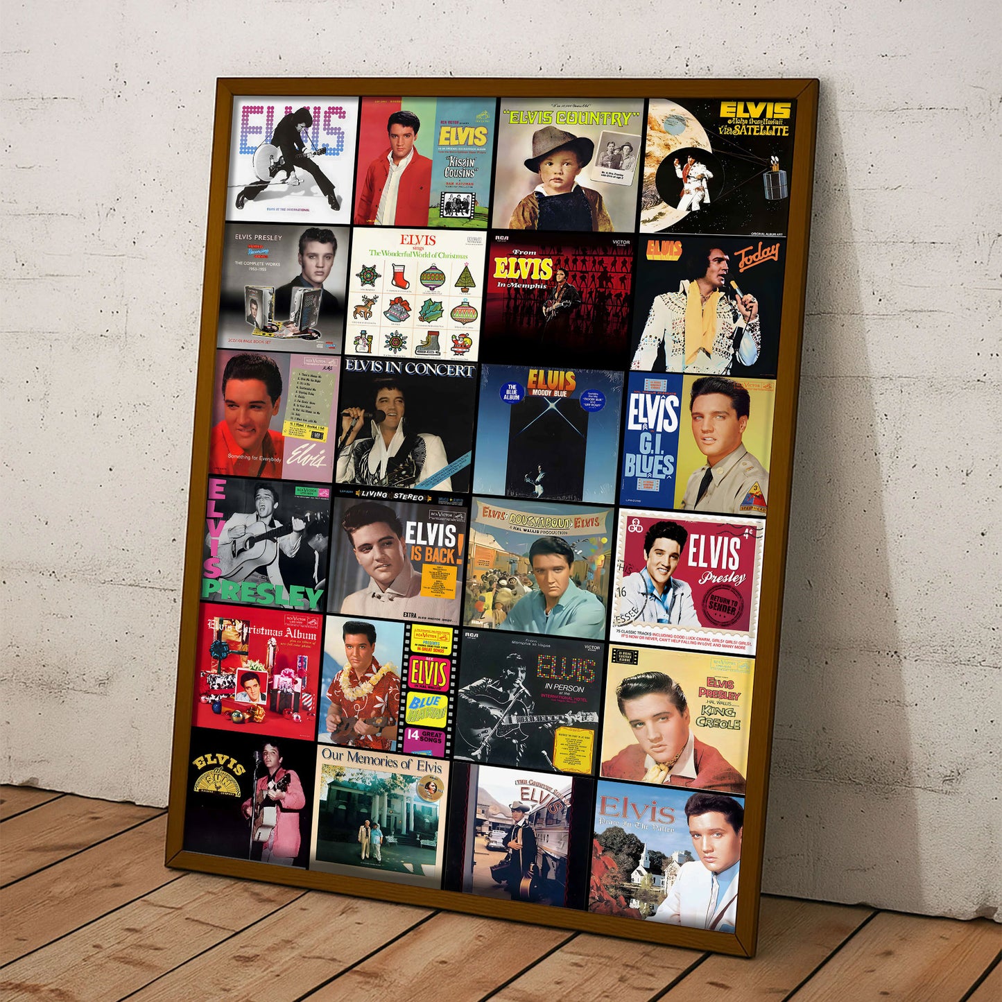 Elvis Presley Poster – Moments of a Voice That Changed Everything