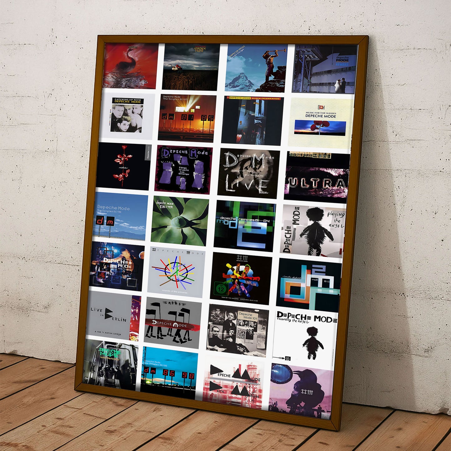 Depeche Mode Poster – Moments of Silence, Desire, and Sound