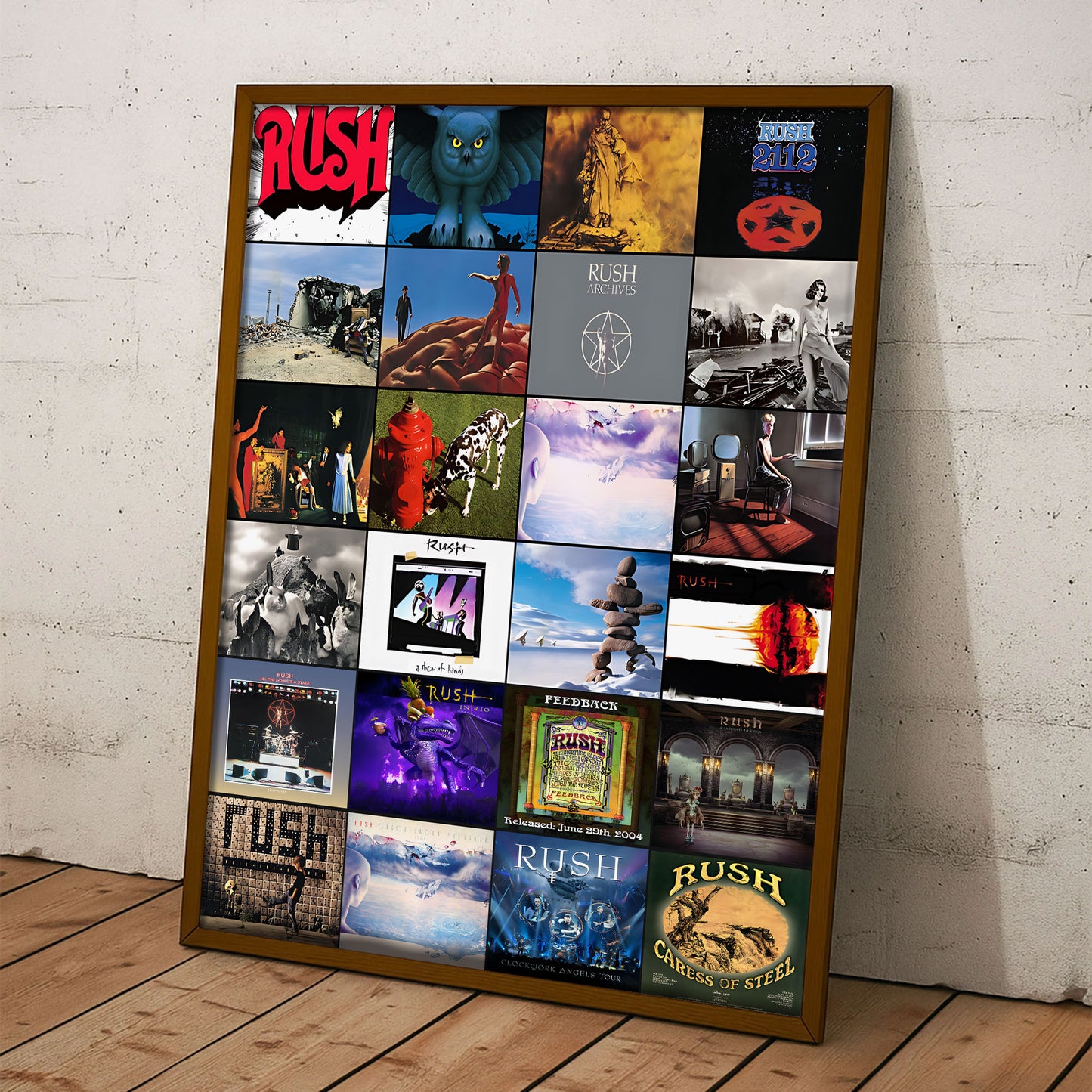 Rush Poster – Moments of Thought, Time, and Endless Exploration