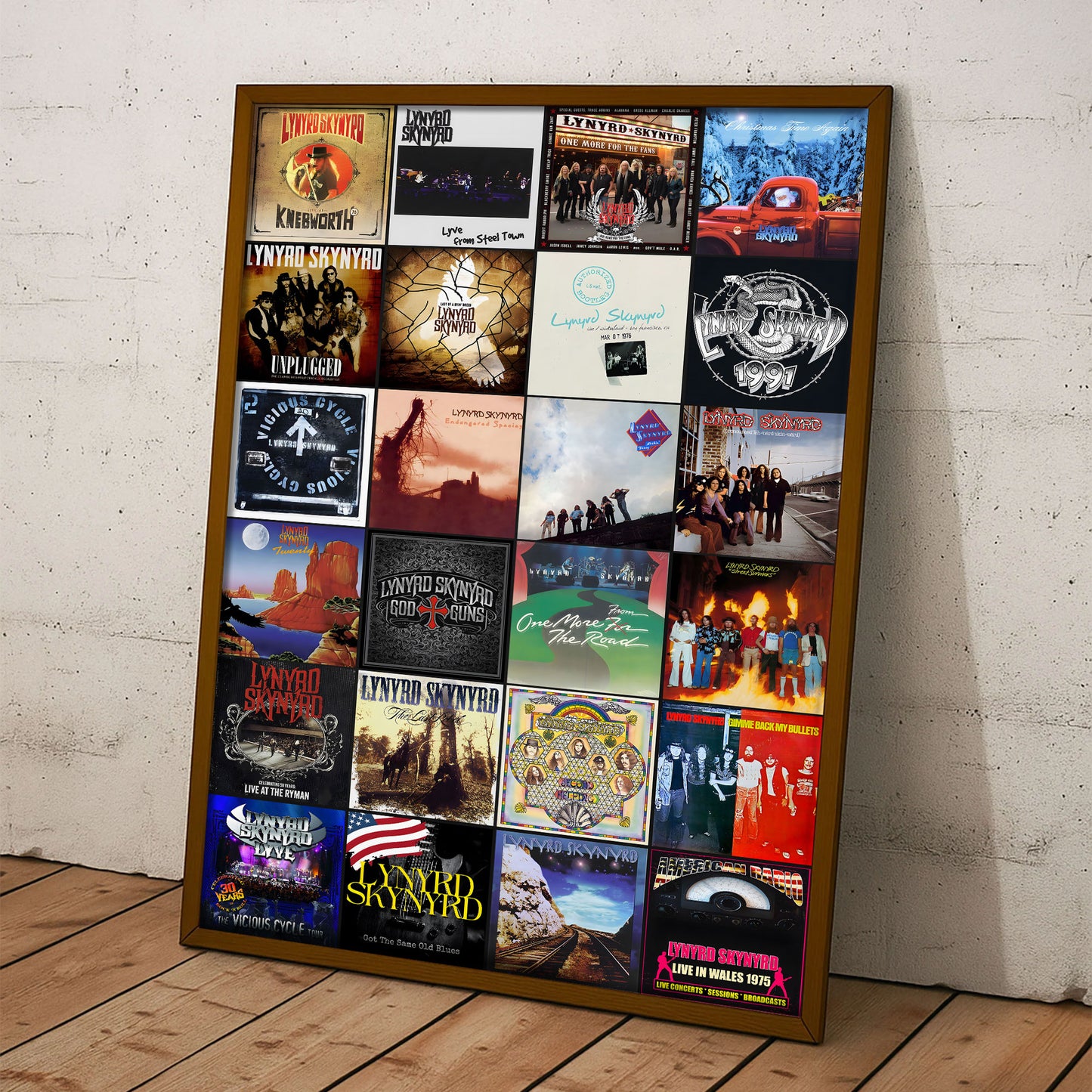 Lynyrd Skynyrd Poster – Roads, Rebels, and Southern Memories