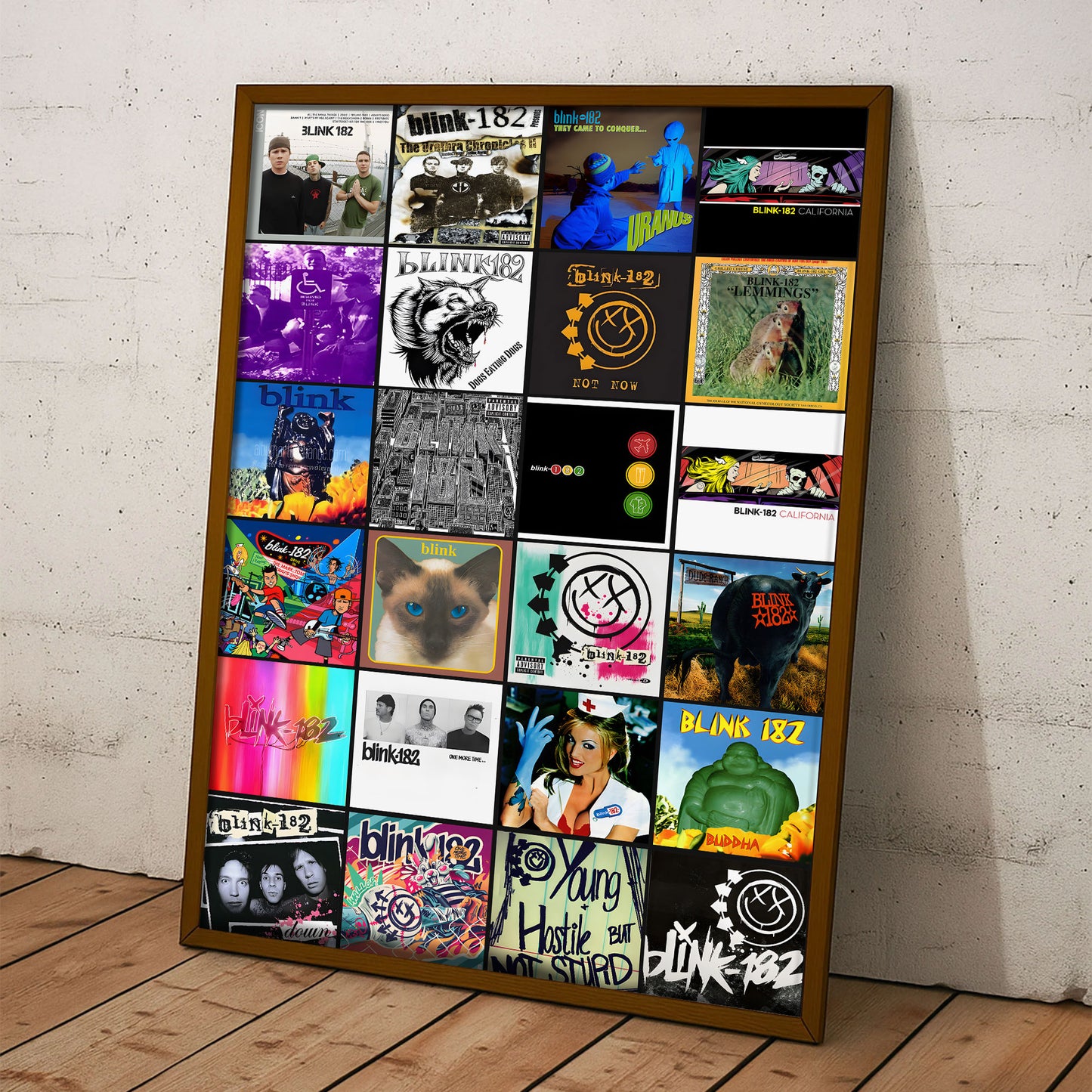 Blink-182 Poster – Loud Moments of Youth, Chaos, and Growing Up