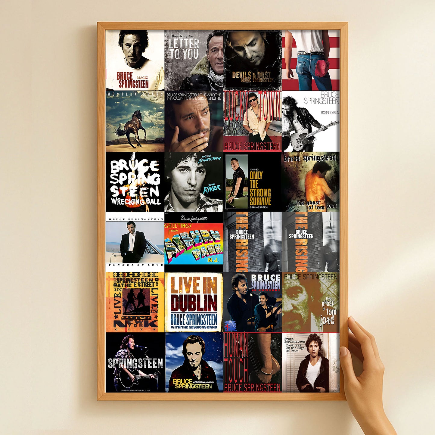 Bruce Springsteen Poster – Stories of Roads, Lives, and Moments
