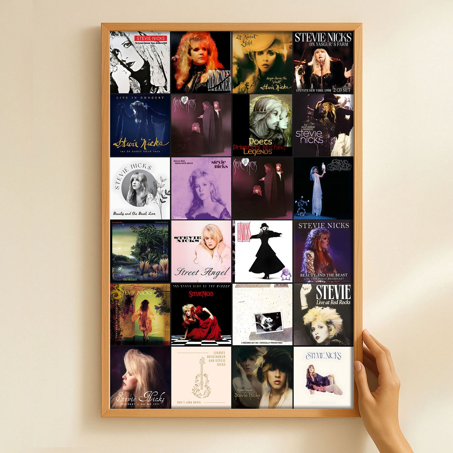 Stevie Nicks Poster – Moments of Mystery, Emotion, and Timeless Grace