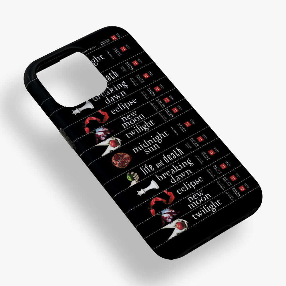 Twilight Saga Book Spine Phone Case 📚✨