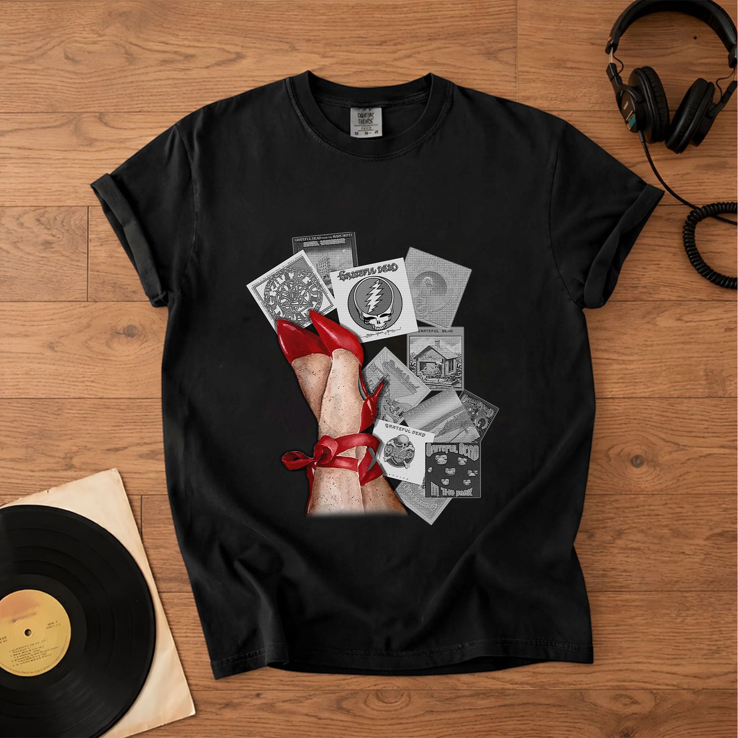 Vintage Grateful Dead Inspired Comfort Tee – Classic Rock Music Graphic Shirt