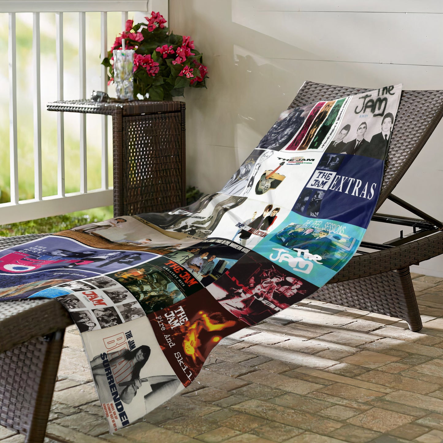 The Jam Beach Towel – Album Cover Collage Classic Rock Towel
