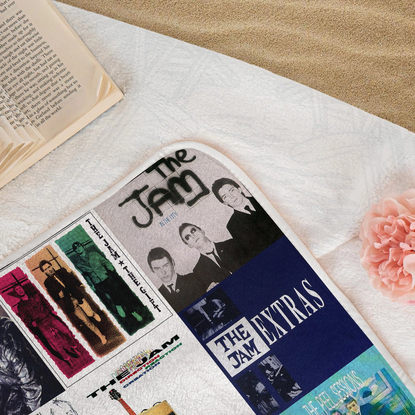 The Jam Beach Towel – Album Cover Collage Classic Rock Towel