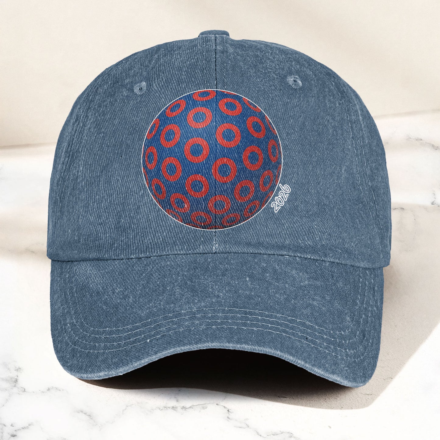 Phish Donut Holographic Denim Cap – Retro Music Phish Cap Gift For Dad (With Box)