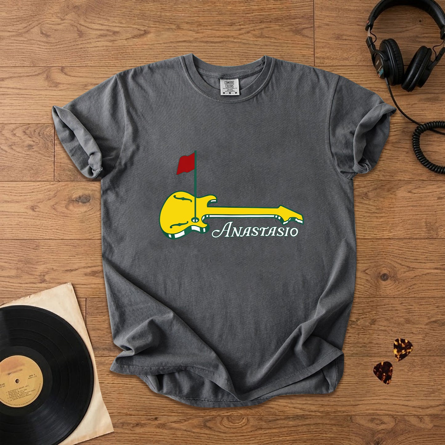 Phish Trey Anastasio Masters Golf  T-Shirt – Retro Music Band Merch Tee