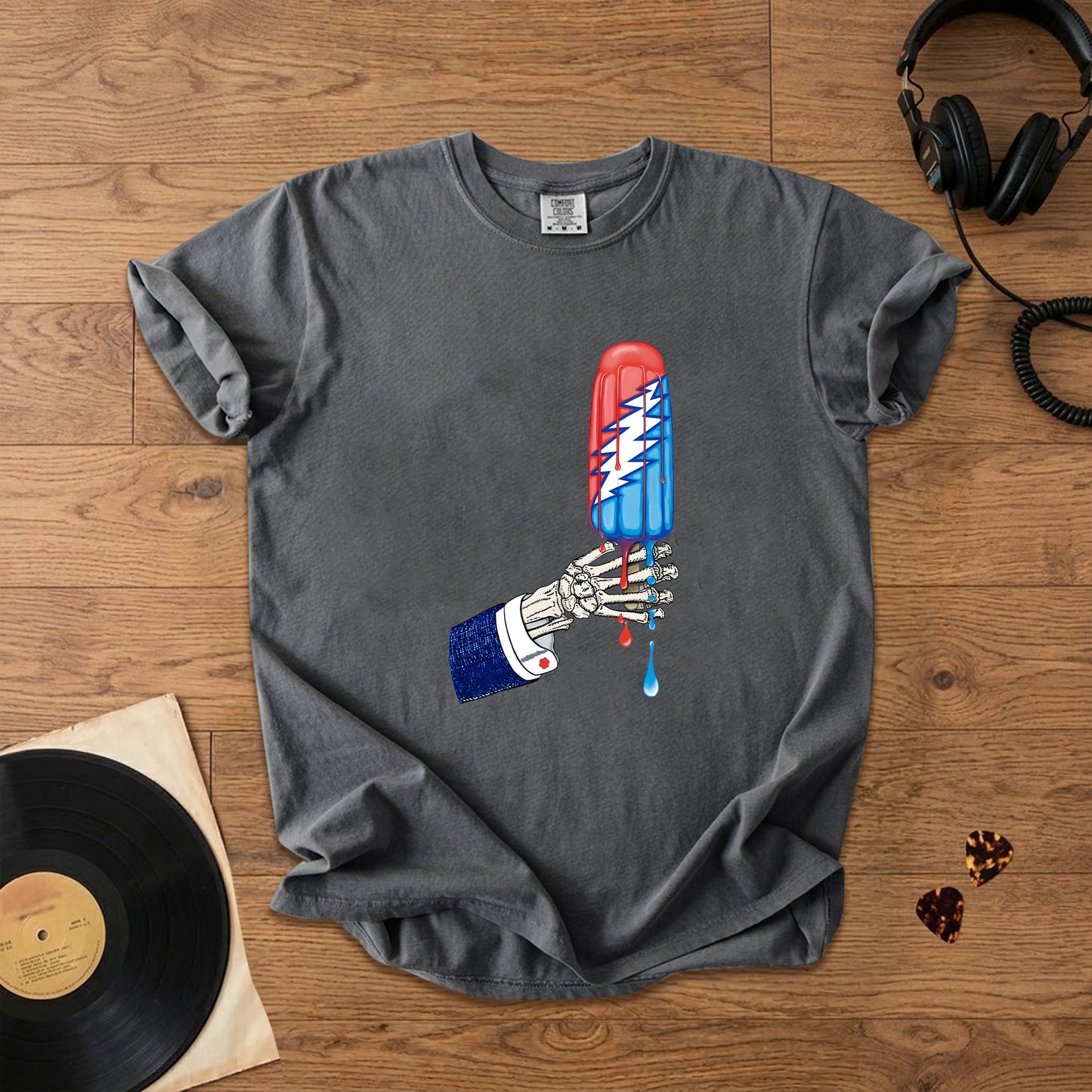 Grateful Dead Rocket Pop T-Shirt – Retro Rock Music Band Merch Tee