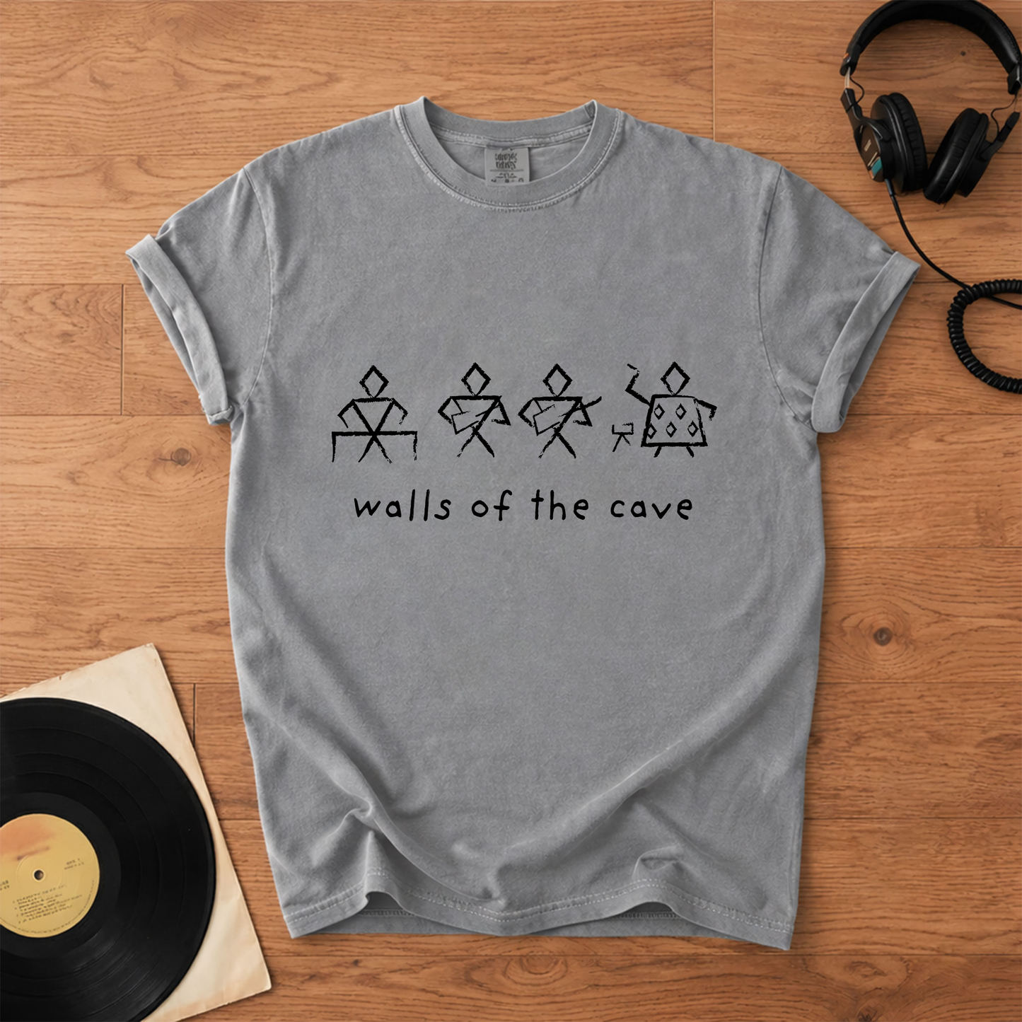 Phish Walls of the Cave Graphic T-Shirt – Retro Music Phish Band Merch Tee