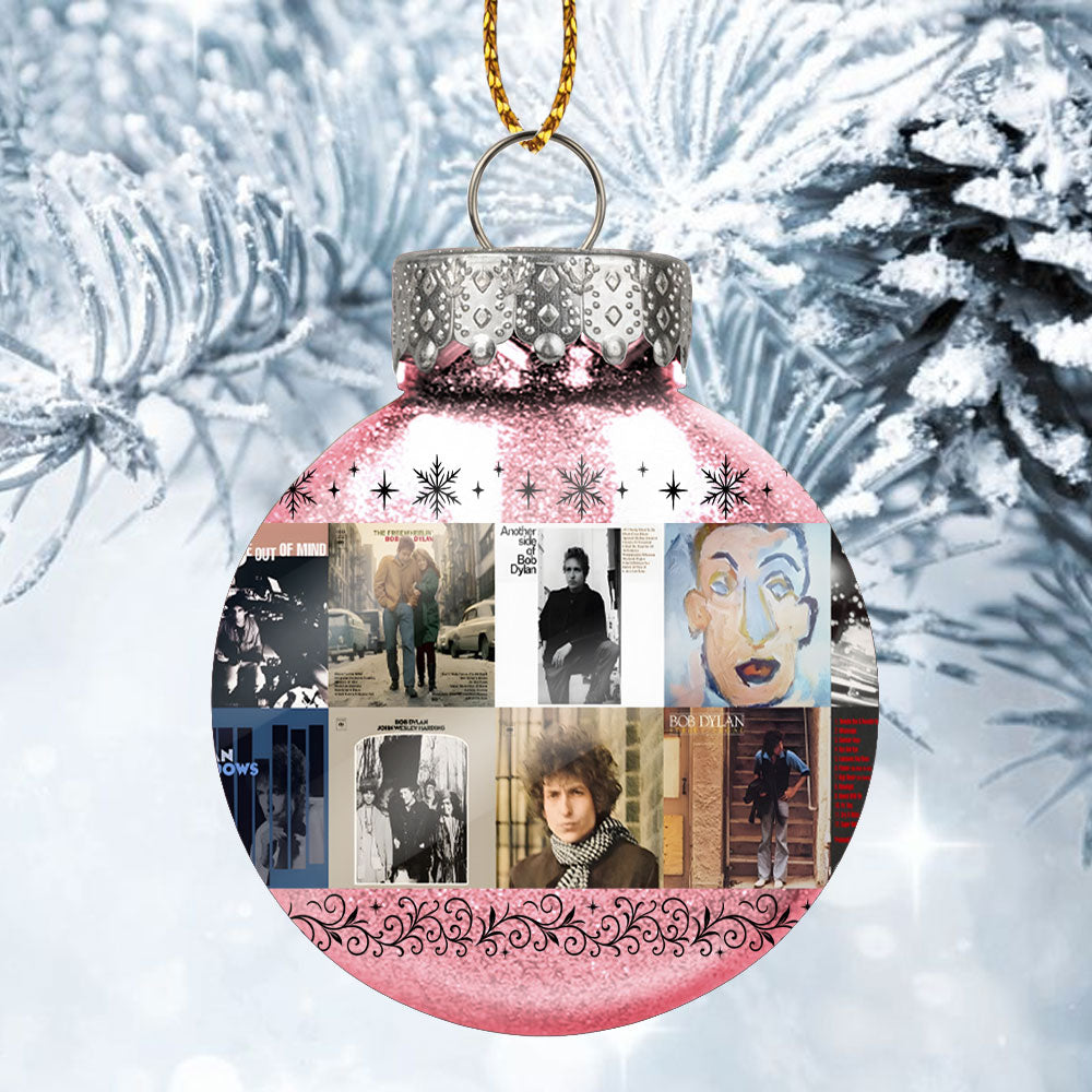 Bob Dylan Ball Ornament – A Tribute to the Poet of Rock and Timeless Melody