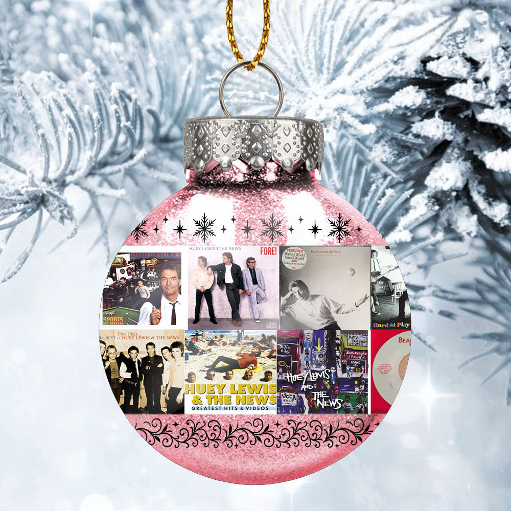 Huey Lewis & The News Ornament – The Heart of Rock ’n’ Roll Holiday