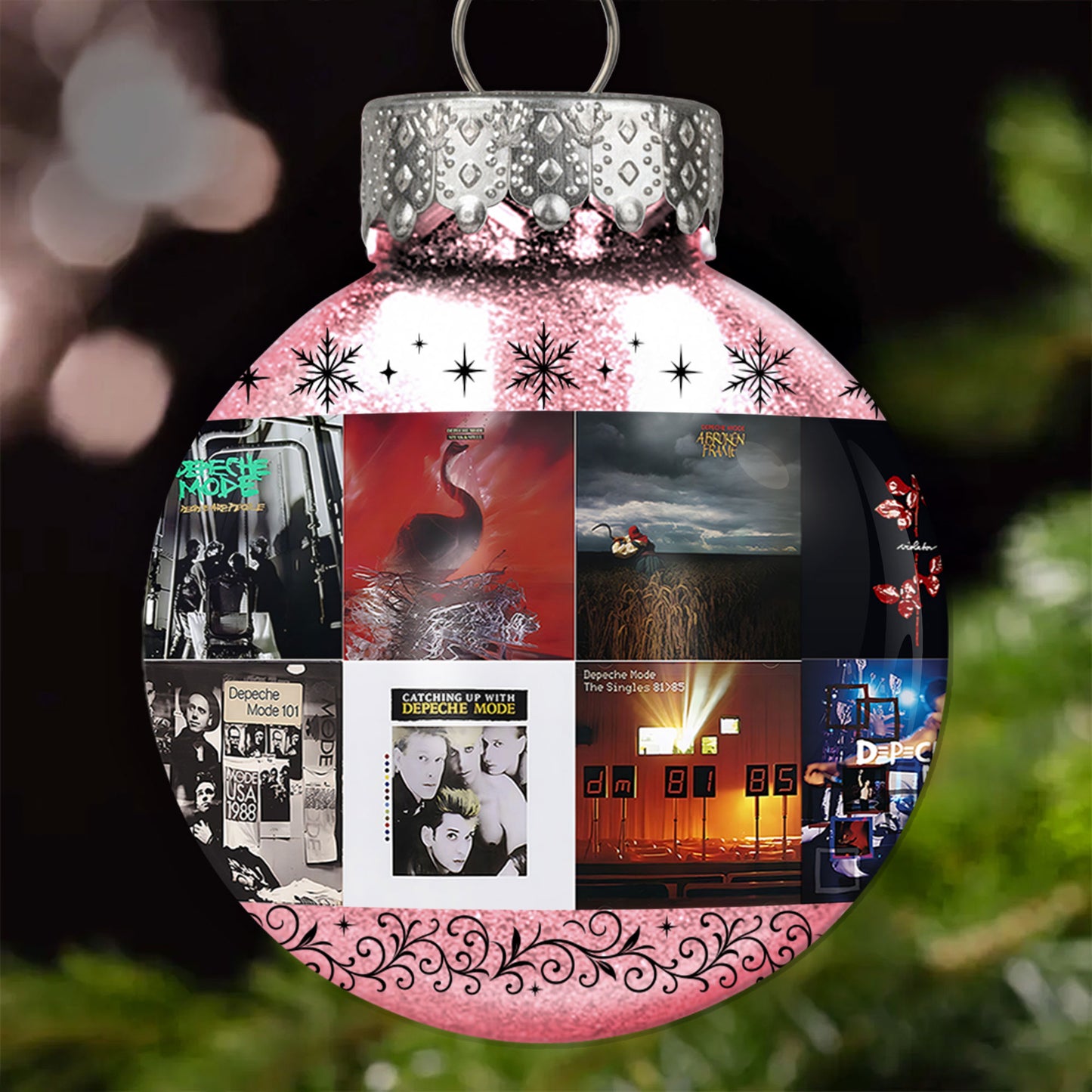 Nine Inch Nails Ball Ornament – A Darkly Beautiful Tribute to Industrial Artistry