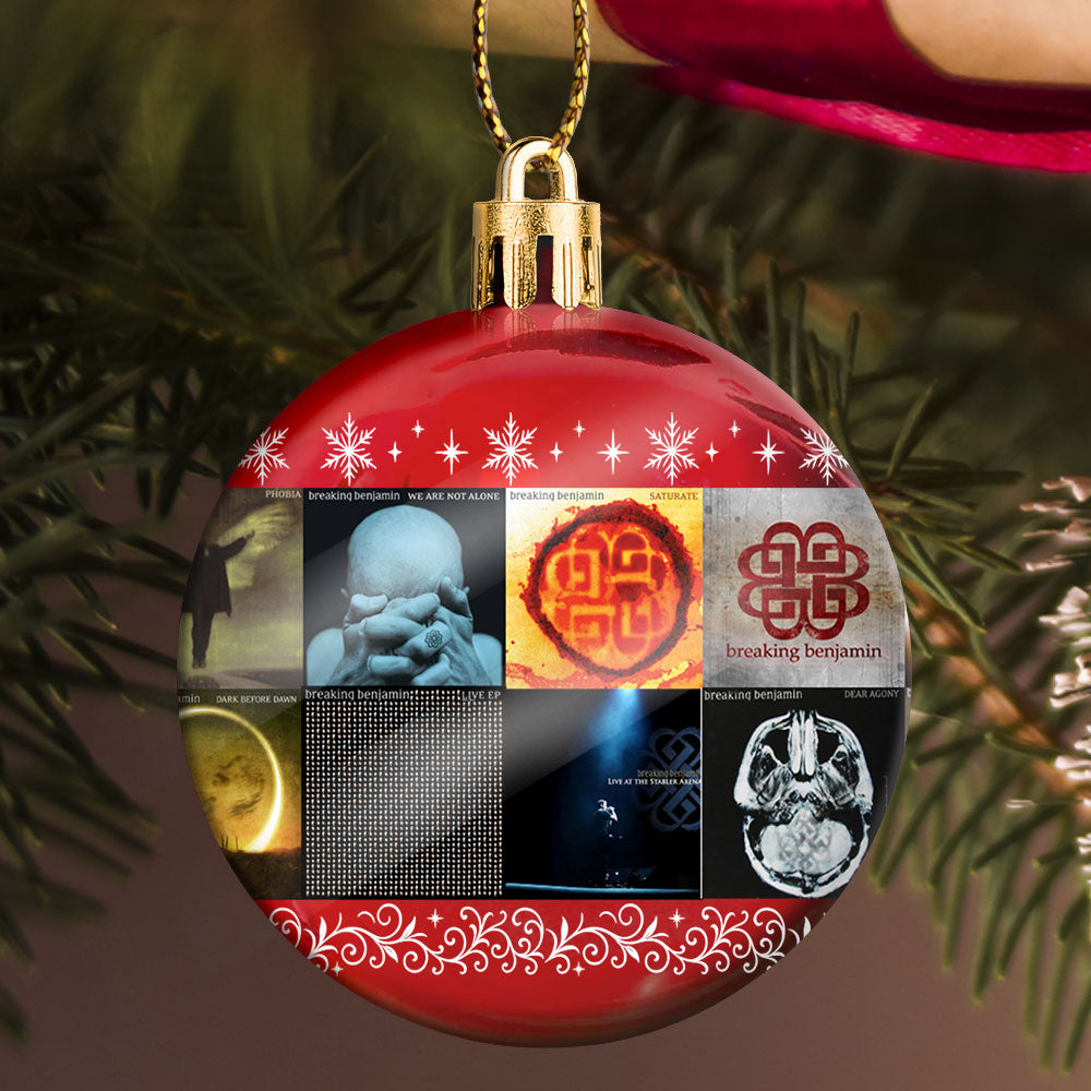 Breaking Benjamin Ornament – A Hard Rock Holiday Glow
