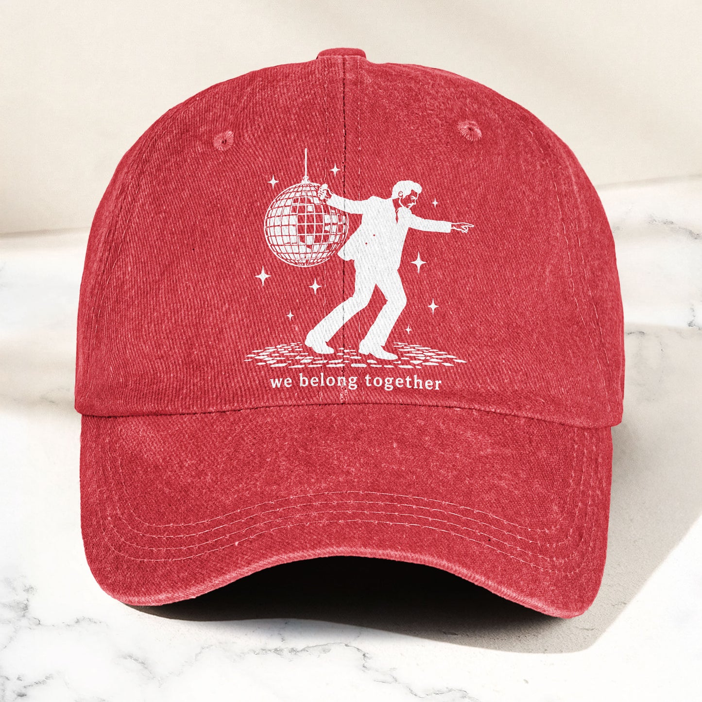 Ritchie Valens We Belong Together Disco Ball Retro Music Merch Denim Cap – Retro Vintage Dad Cap Gift For Dad (With Box)