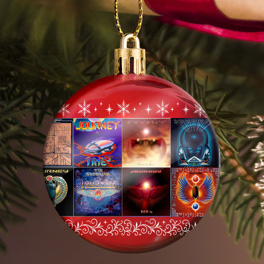 Journey Ball Ornament – Celebrate the Timeless Spirit of Rock Legends