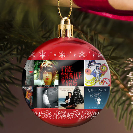 Rick Springfield Ball Ornament – Classic Rock Heartbeat
