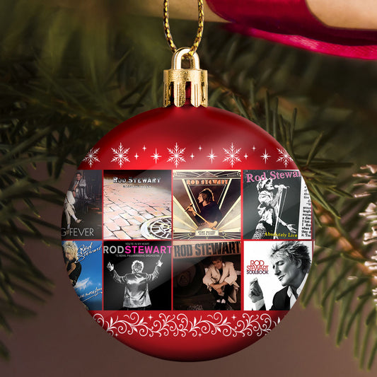 Rod Stewart Ball Ornament – Celebrate the Voice of Rock and Romance