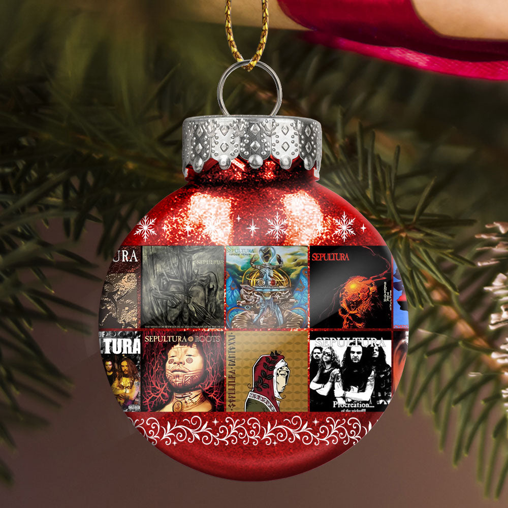 Sepultura Ornament – Metal Legends Meet Holiday Spirit