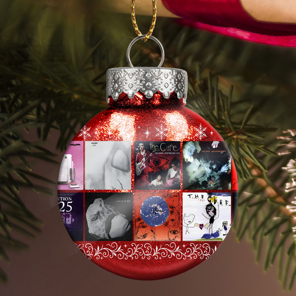 The Cure Ball Ornament – A Dreamy Holiday Keepsake for Lovers of Dark Romance and Sound