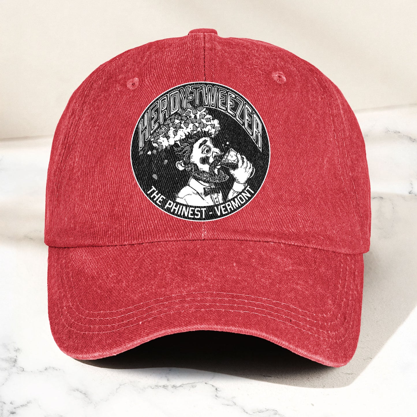 Heady Tweezer Phish Band Denim Cap – Retro Rock Music Merch Cap Gift For Dad (With Box)