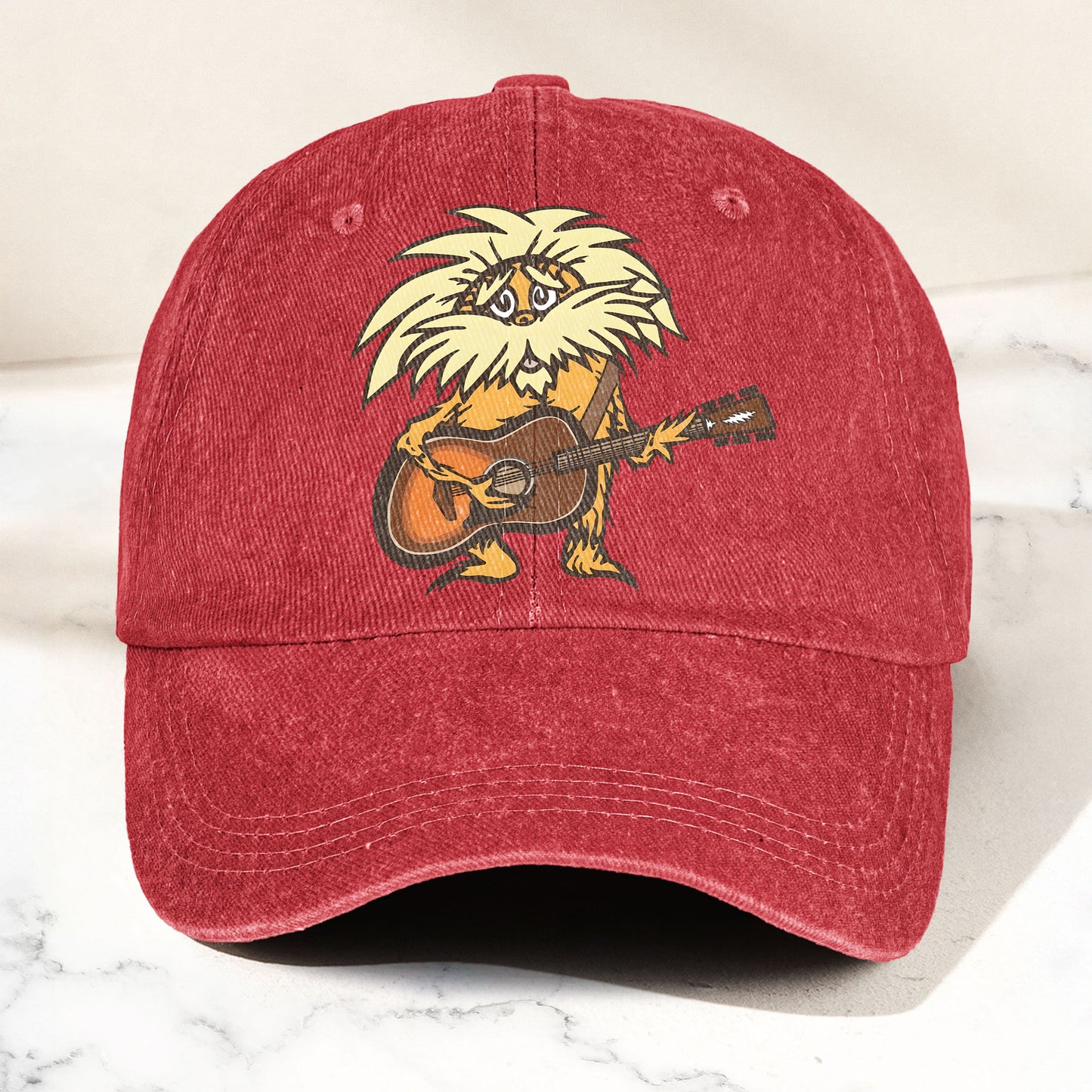 Bob Weir Denim Cap – Retro Bob Weir of Grateful Dead Merch Dad Hat (With Box)