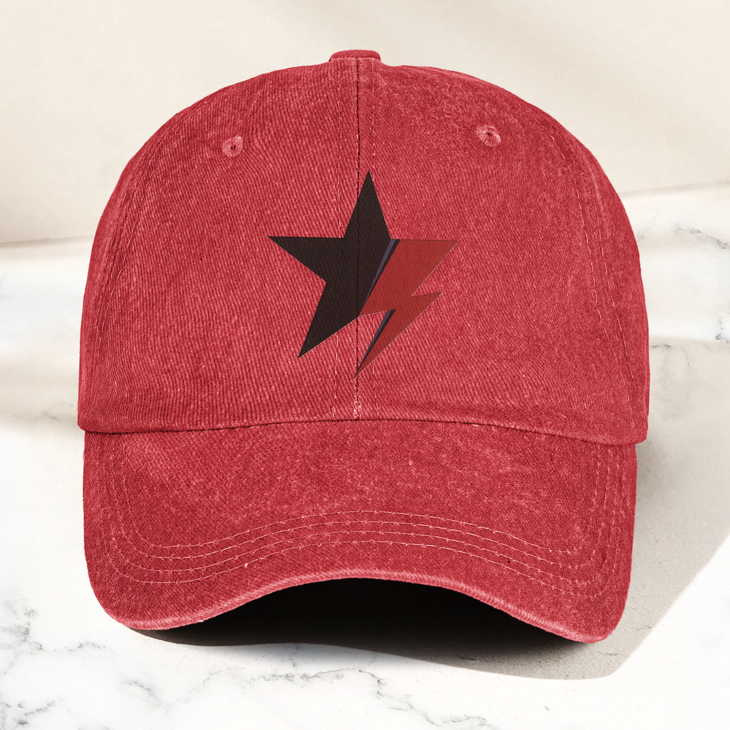 David Bowie Blackstar Ziggy Stardust Denim Cap – Retro Music Cap Gift For Dad (With Box)