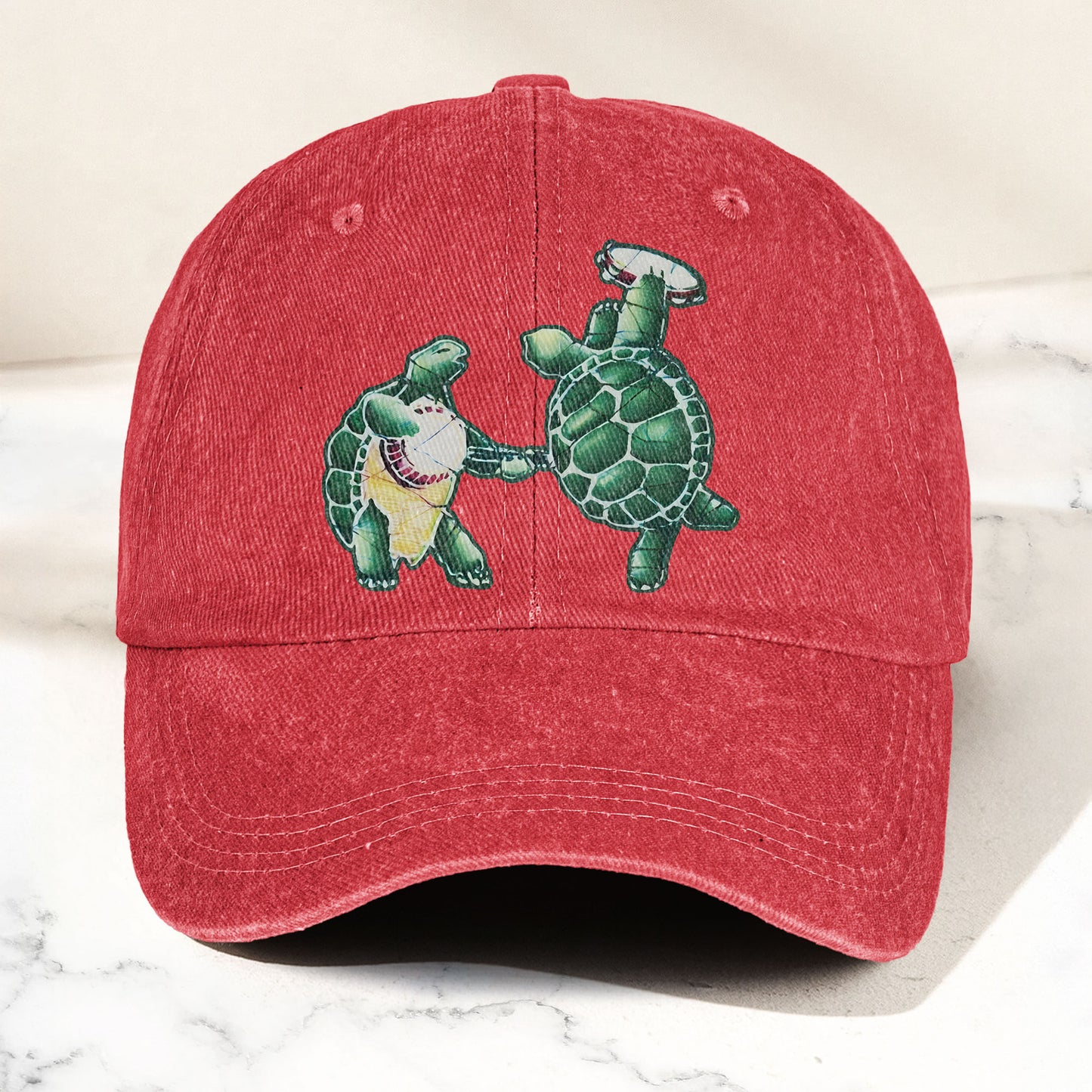 Grateful Dead Dancing Terrapins Denim Cap – Grateful Dead Tribute Merch Dad Hat (With Box)