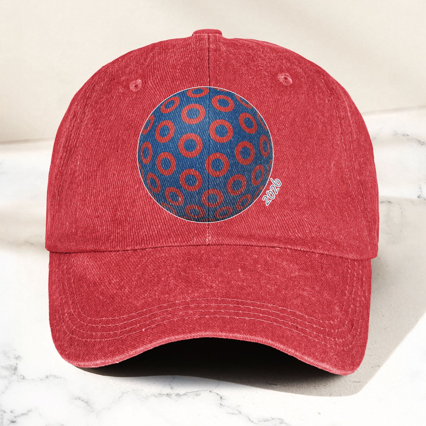 Phish Donut Holographic Denim Cap – Retro Music Phish Cap Gift For Dad (With Box)