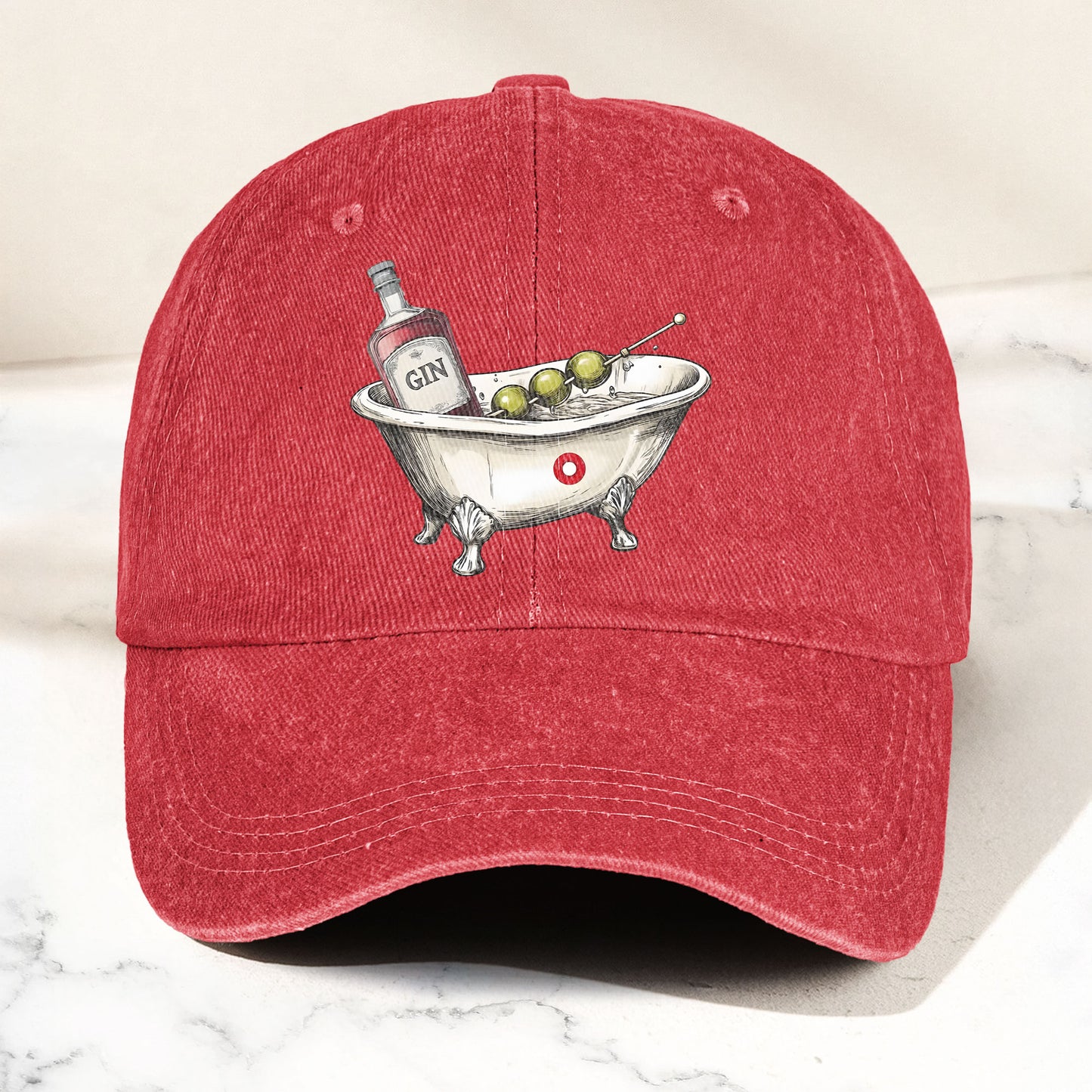 Phish Bath Tub Gin Denim Cap – Retro Music Fan Merch Cap Gift For Dad (With Box)