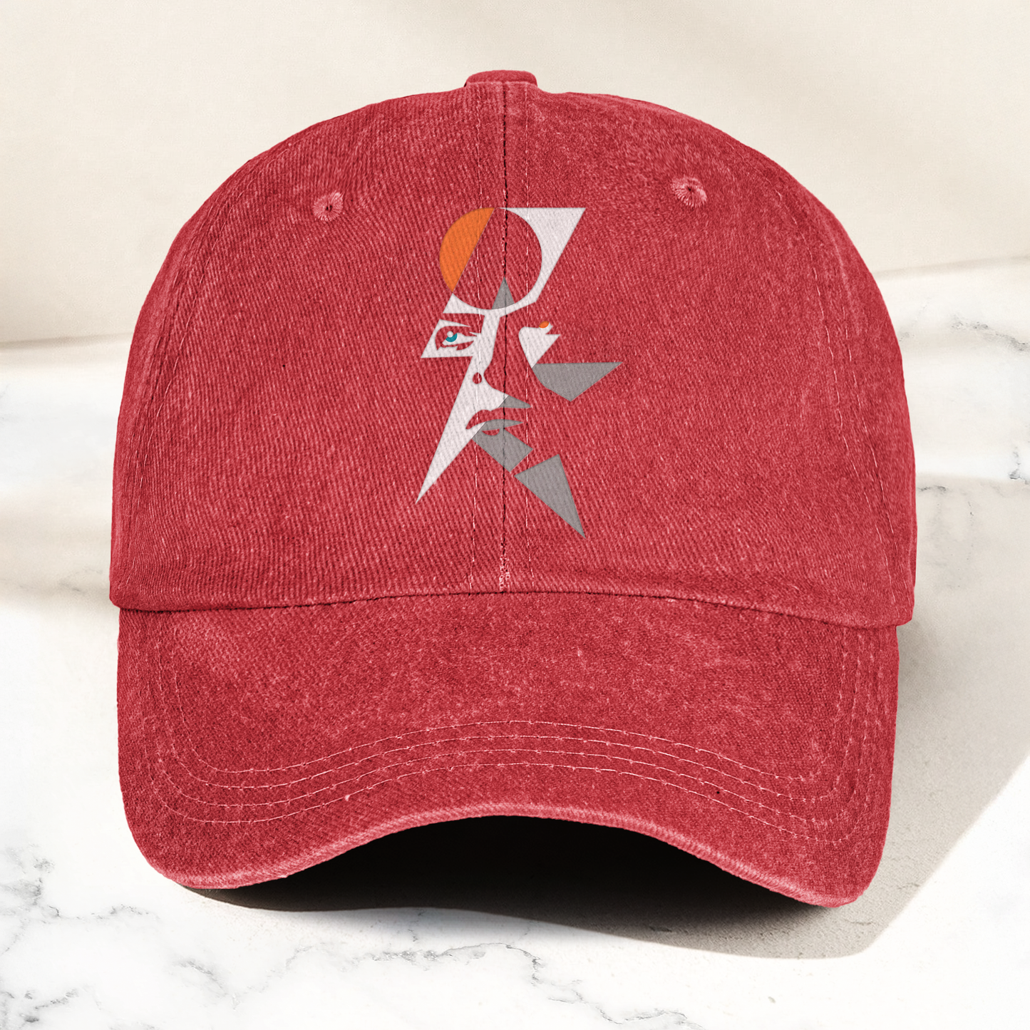 Starman Inspired by David Bowie Denim Cap – Retro Music Fan Cap Gift For Dad (With Box)